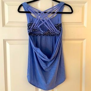 Lululemon Wild Tank. Built-in sports bra. Size 6.